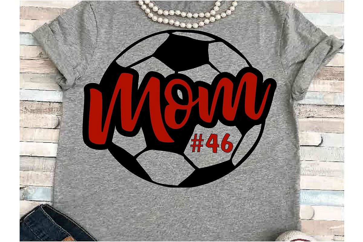 Download Soccer SVG DXF JPEG Silhouette Cameo Cricut Mom Soccer ball