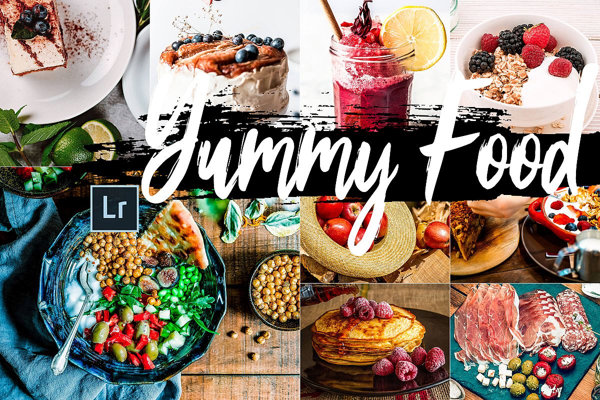 Neo Yummy Food Theme Desktop Lightroom Presets example image 1