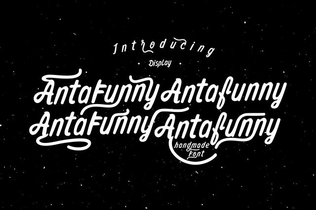 Antafunny Font example image 1
