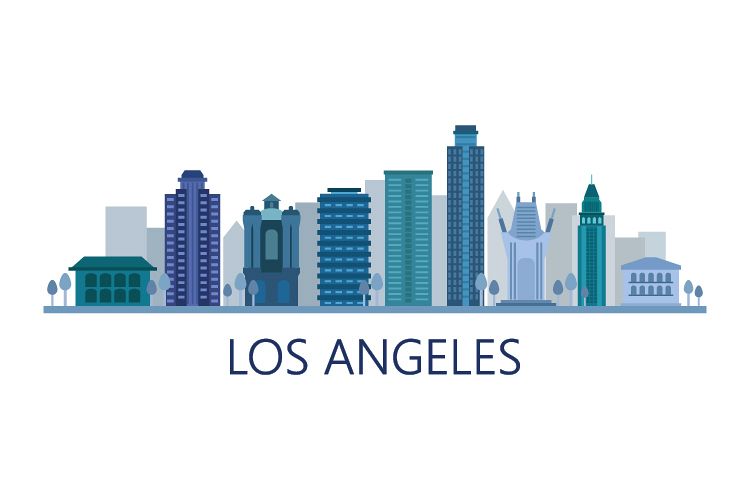 Los Angeles Skyline example image 1