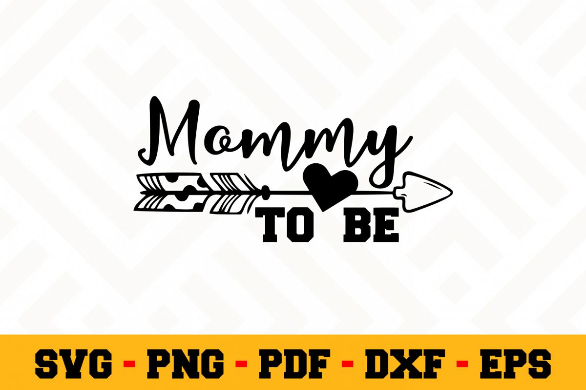 Pregnant SVG Design n534 | Pregnant SVG Cut File example image 1