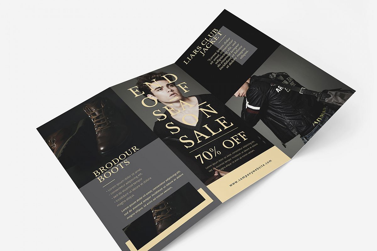 Fashion Trifold Brochure example image 1