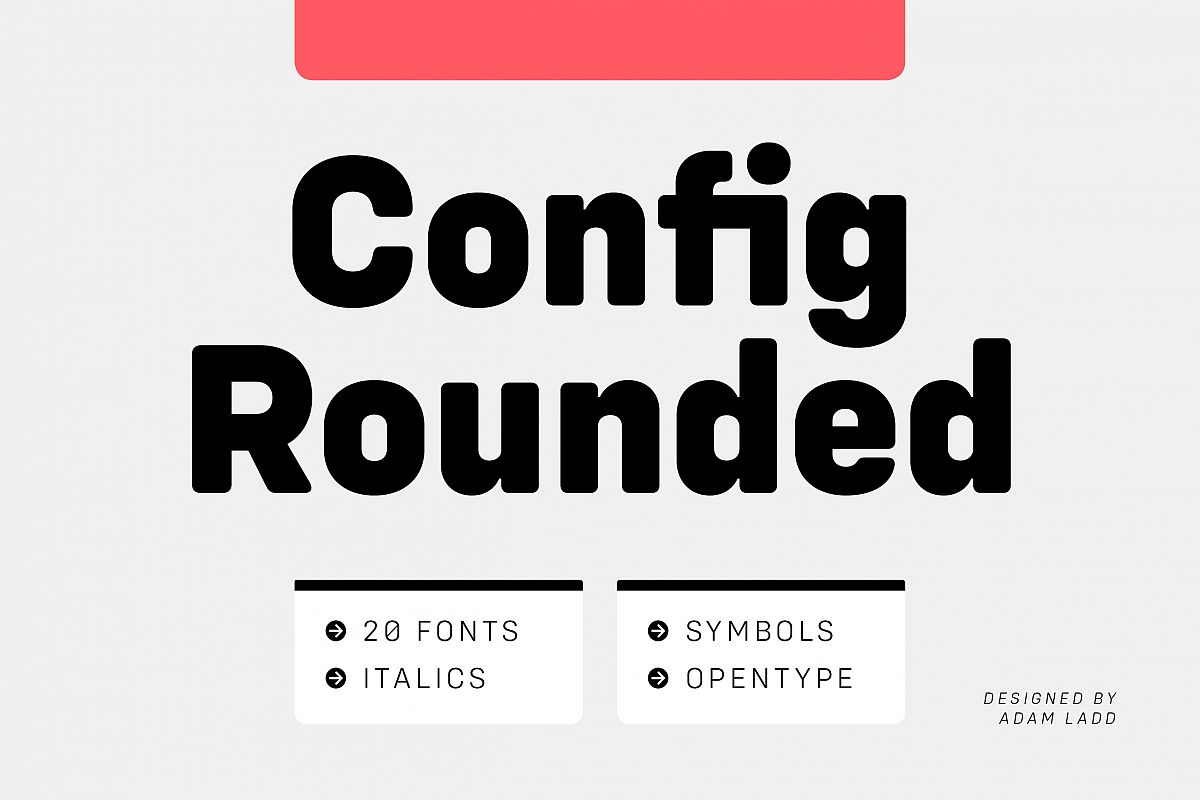 Config Rounded Font Family example image 1