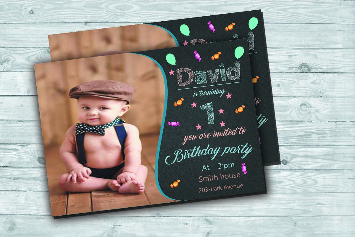 Birthday invitation example image 1