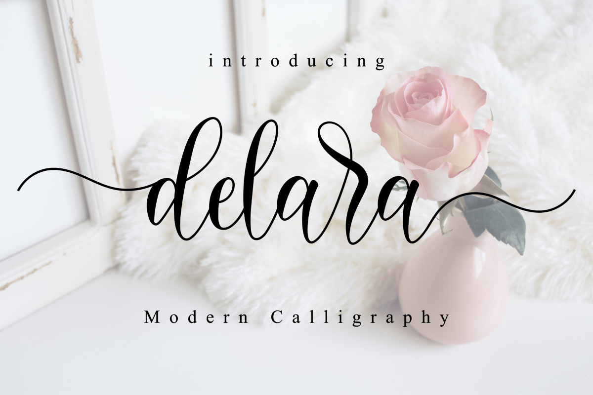 Delara Script example image 1
