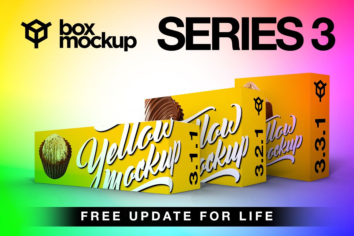 BoxMockup Series 3 Bundle example image 1