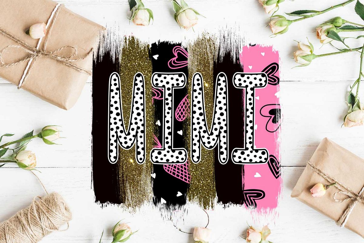 Mimi Sublimation design png file. example image 1