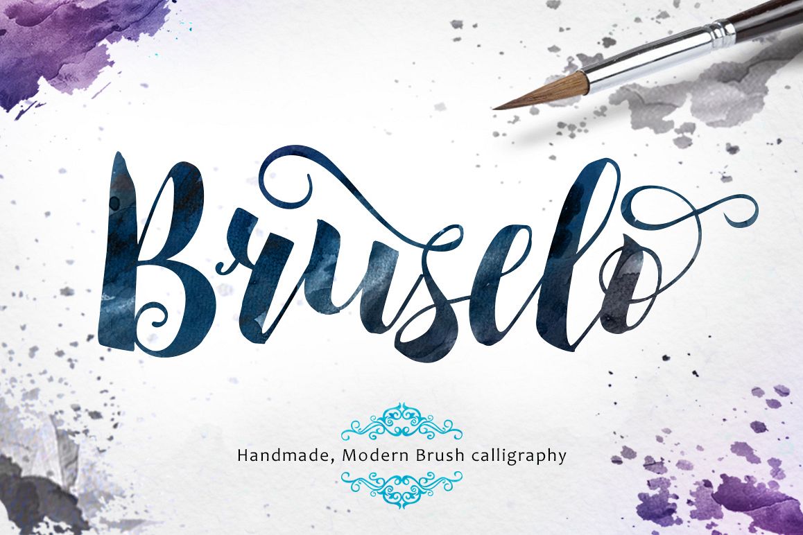 Bruselo Script example image 1