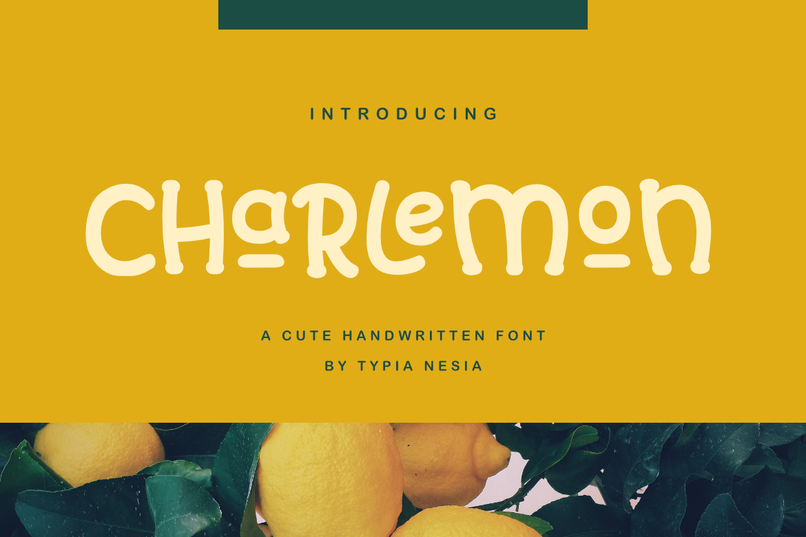 Charlemon Cute Font example image 1