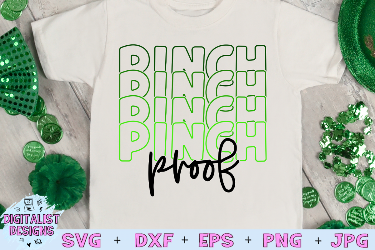Pinch Proof SVG | St. Patrick's Day SVG example image 1