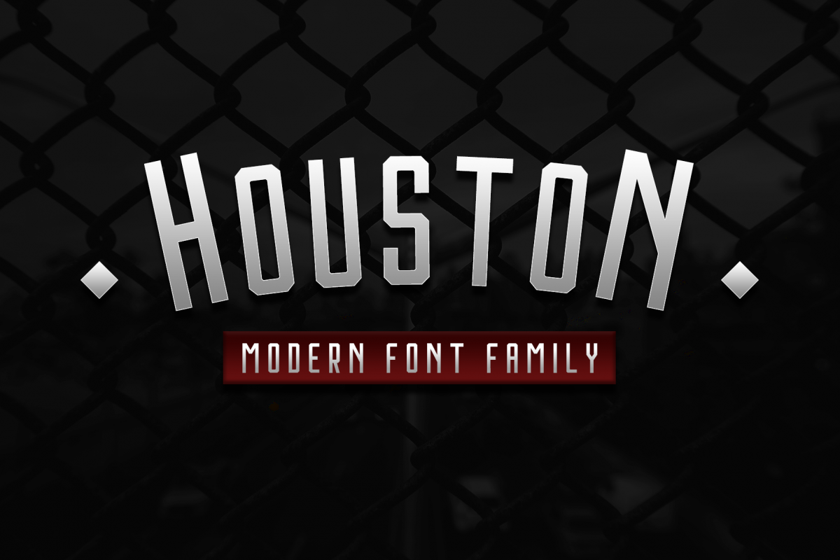 Houston Font Family example image 1