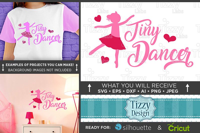 Tiny Dancer Shirt Svg File - Dance Svg - Dance Mom - 1055 example image 1