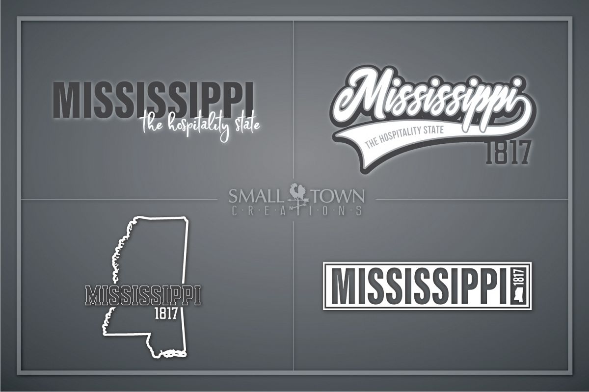 Mississippi, Hospitality state - slogan, PRINT, CUT & DESIGN example image 1