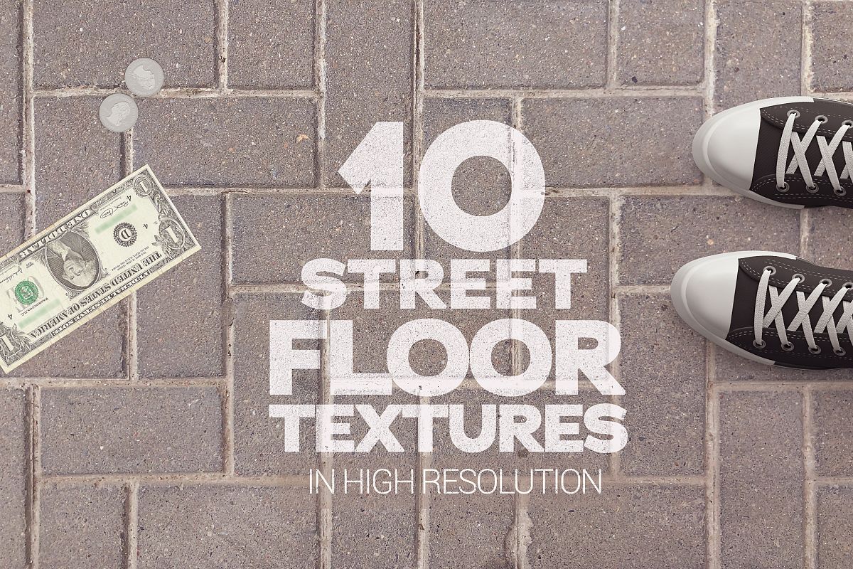 Street Floor Textures x10 example image 1