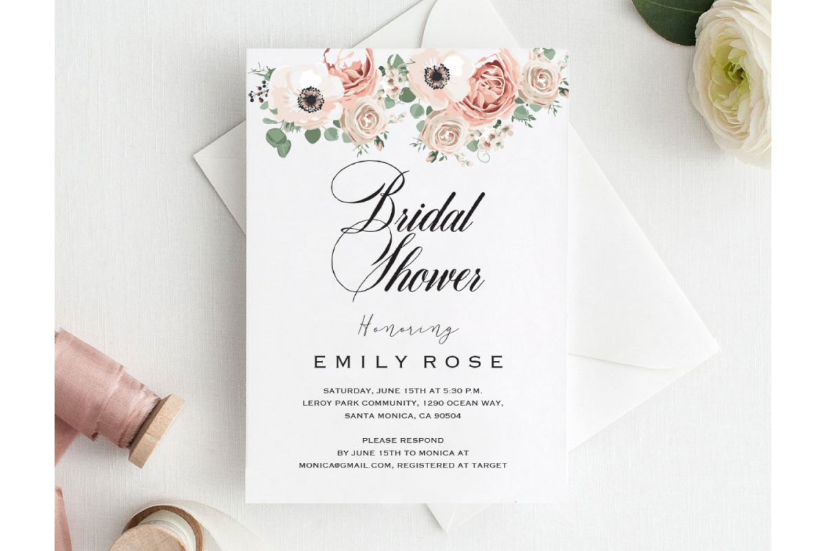 Bridal Shower Invitation example image 1