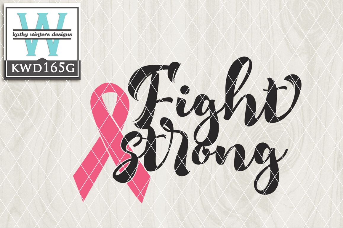 Breast Cancer Awareness Cutting File KWD165G example image 1