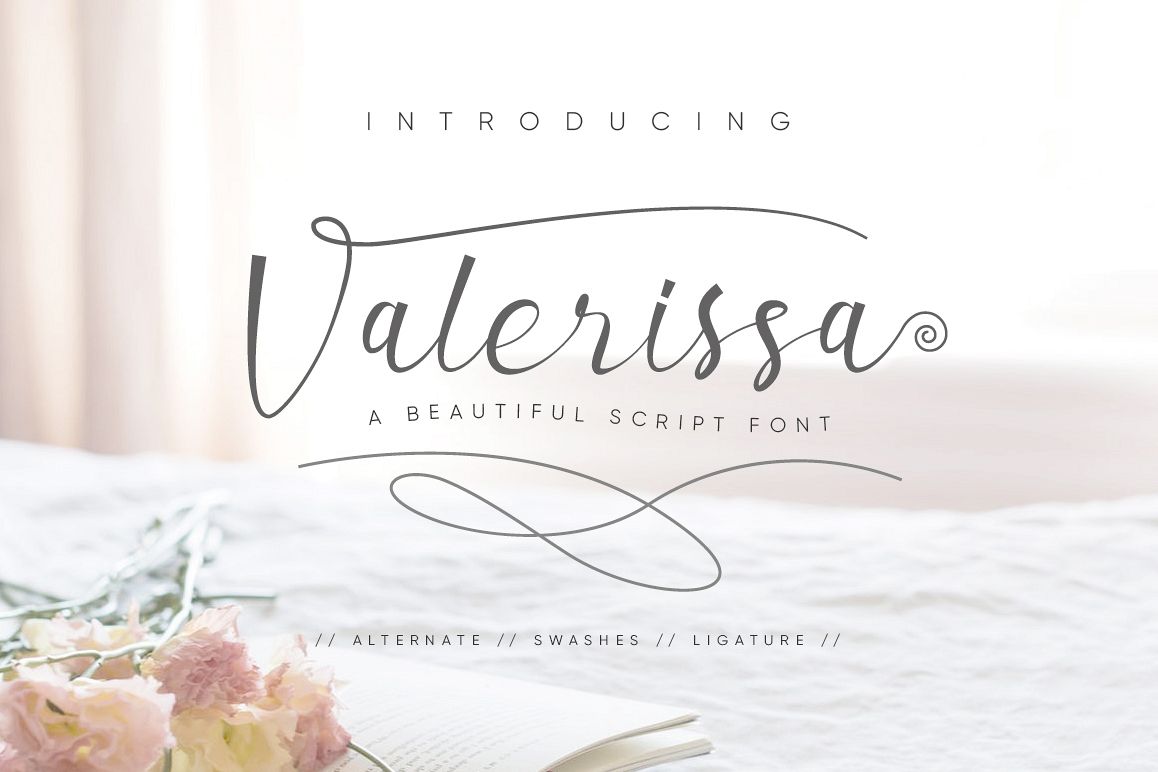 Valerissa Script example image 1
