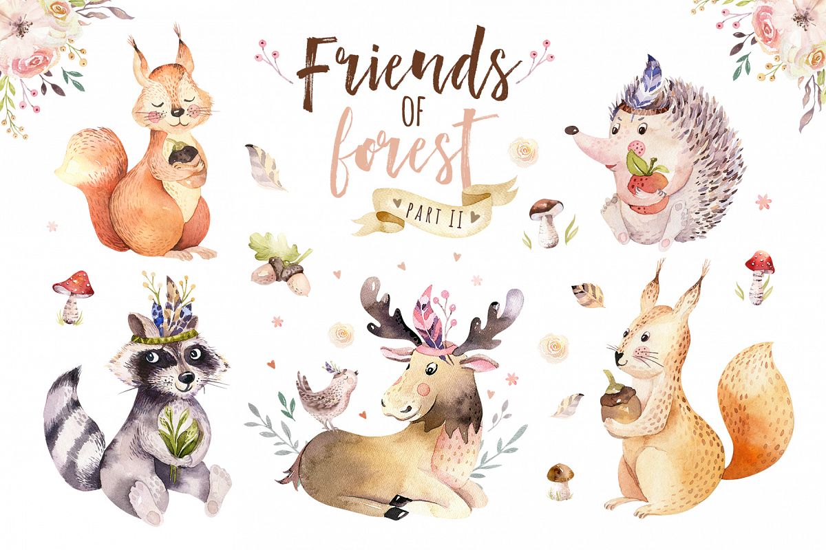 Friends of forest. Part II example image