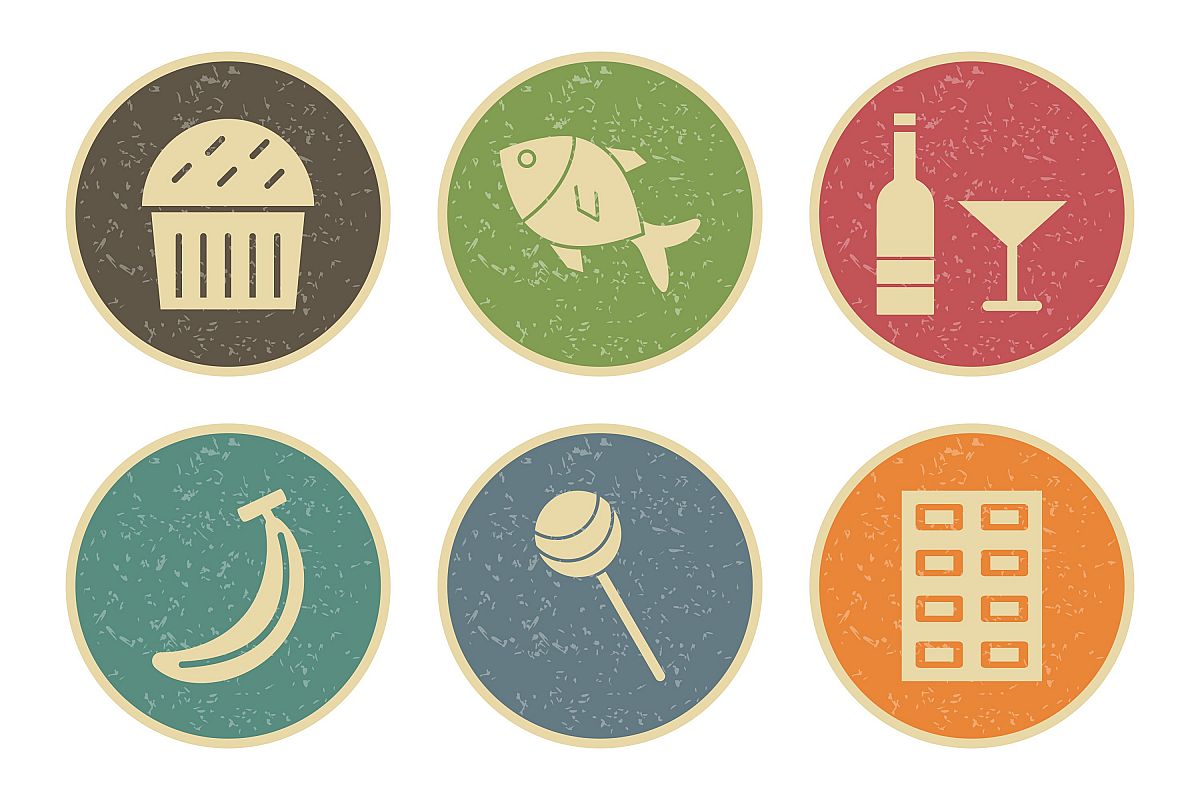 Set Of Food Icons example image 1