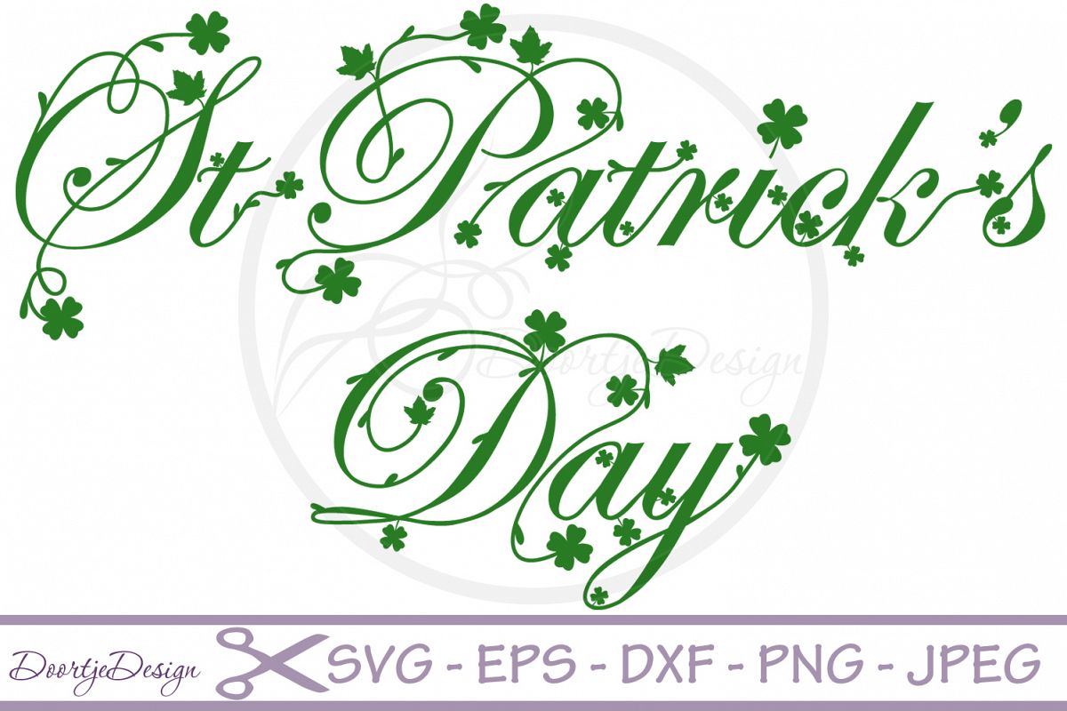 St Patricks Day SVG vector files example image 1