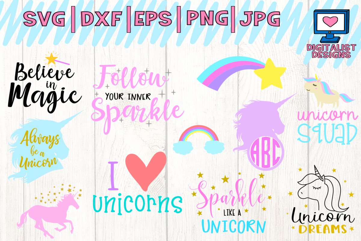 Download unicorn svg, unicorn face svg, unicorn dxf, cricut cut ...