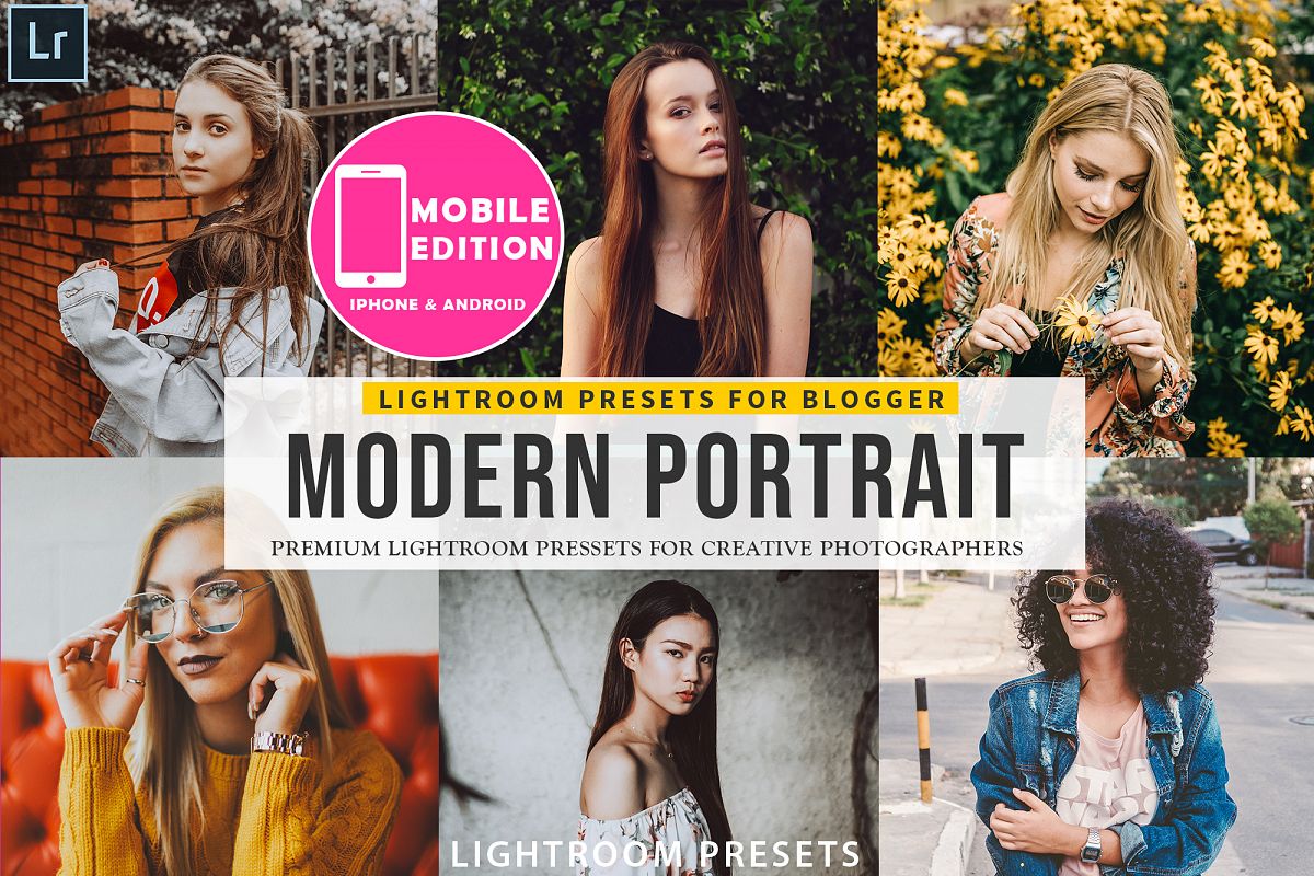 Modern Portait Presets Lightroom example image 1