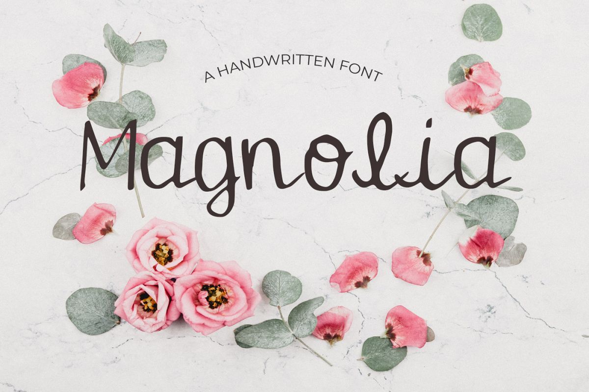 Magnolia Font example image 1