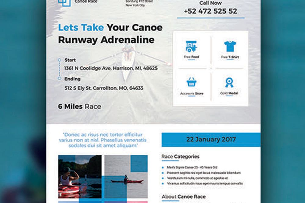 Canoe Flyer example image 1