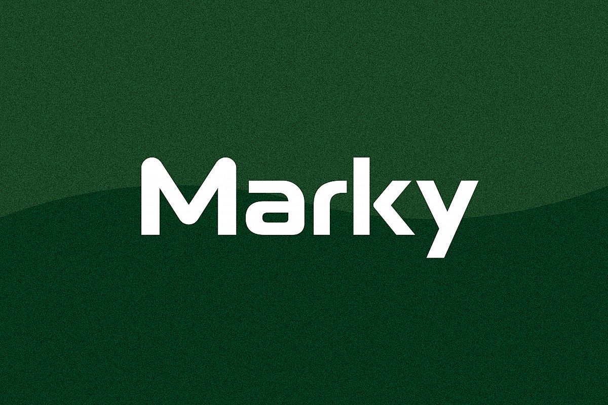 Marky - Wordmark Font example image 1