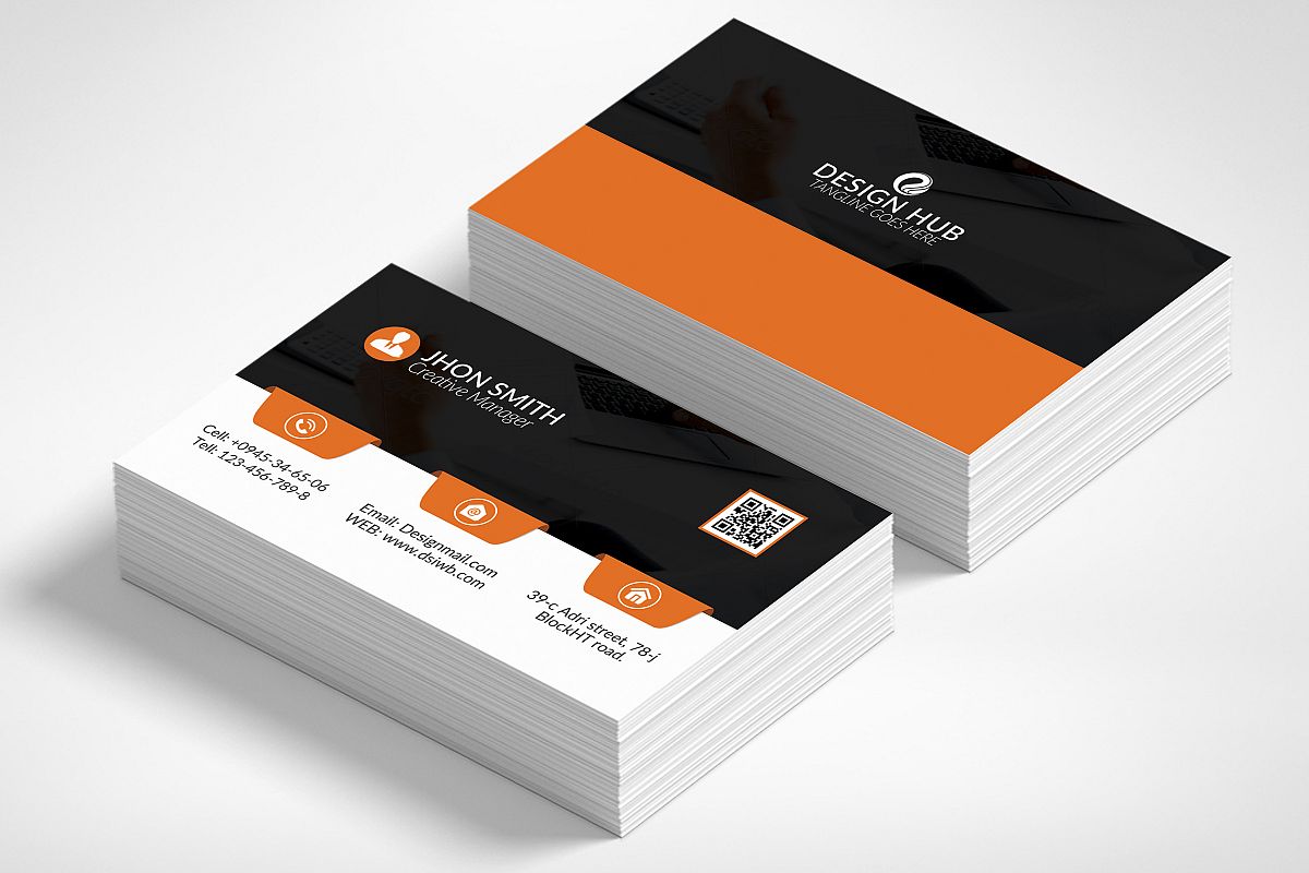 Business Card Template example image 1