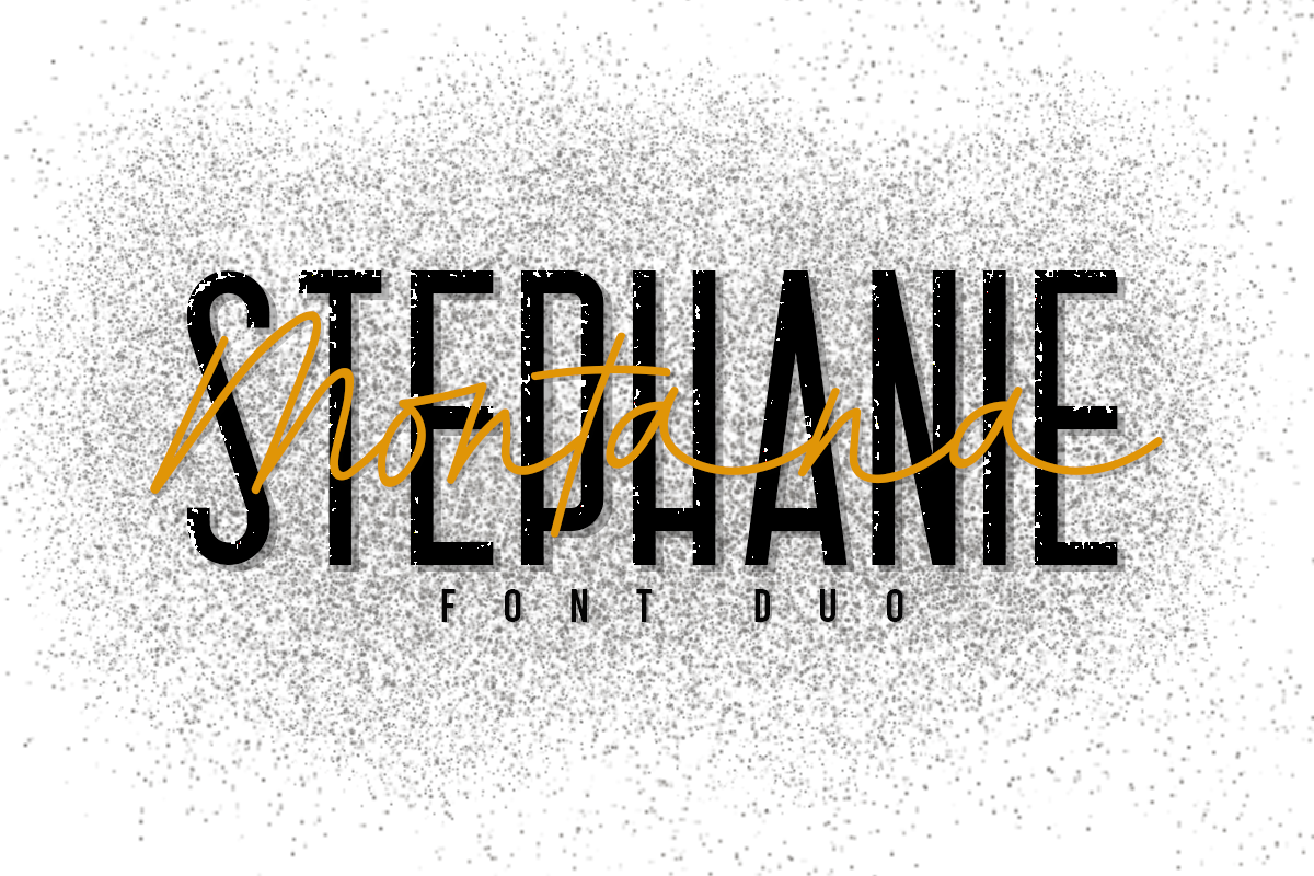 Stephanie Montana Font Duo example image 1