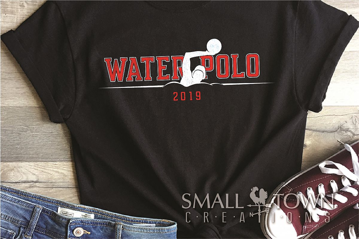 Water Polo, Water Sport, Team, logo, PRINT, CUT & DESIGN example image 1