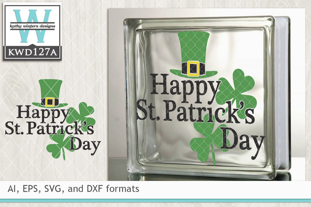 St. Patrick's SVG - Happy St. Patrick's Day example image 1