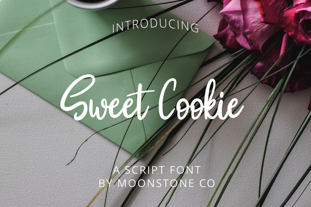 Sweet Cookie Handwritten Script example image 1