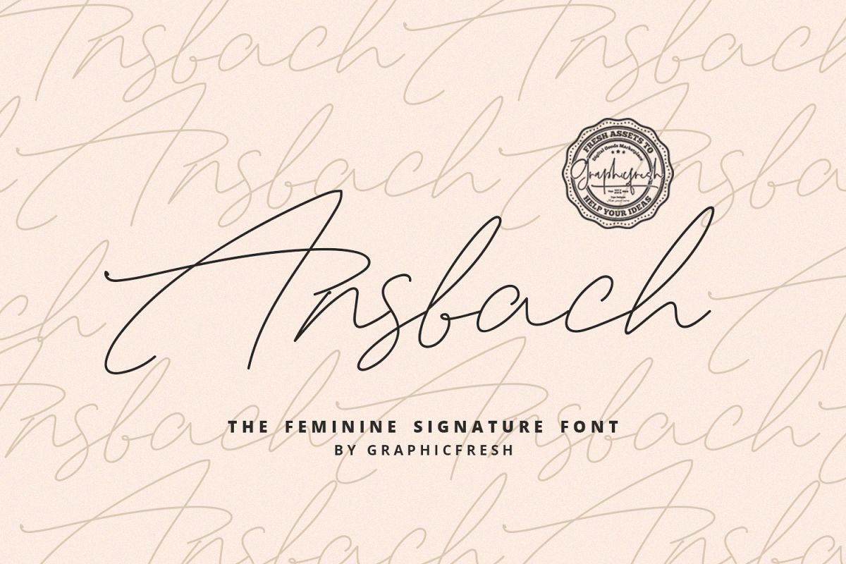 Ansbach | The Feminine Signature example image 1
