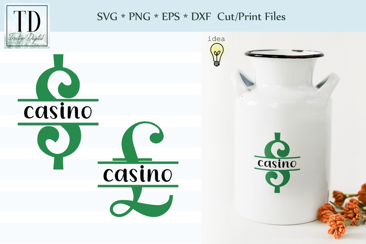 Saving for the Casino Bank Design, Savings Series, SVG example image 1