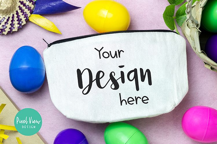 Pouch Wallet Mock up| Easter example image 1