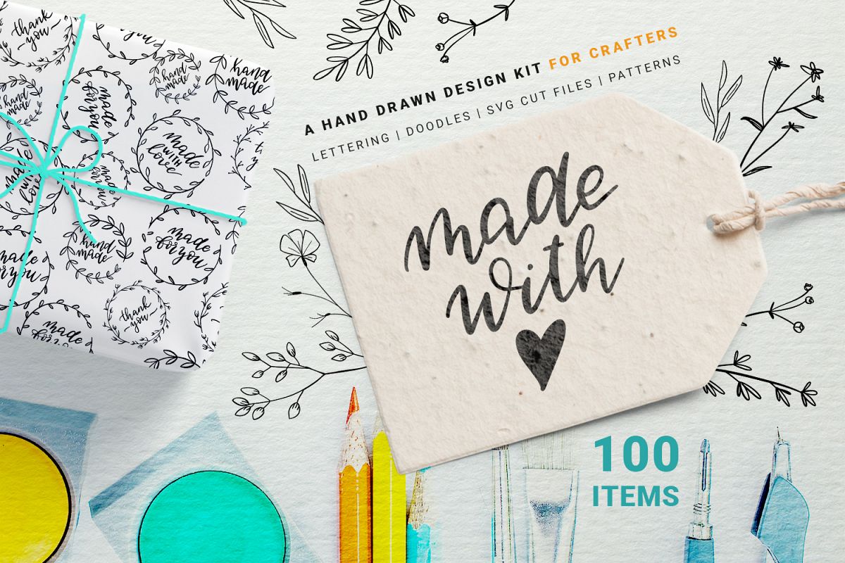 Made with Love - Set for Crafters example image 1