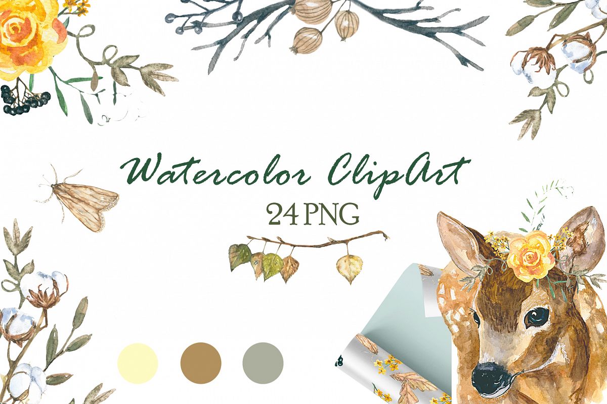Delicate autumn illustration example image 1