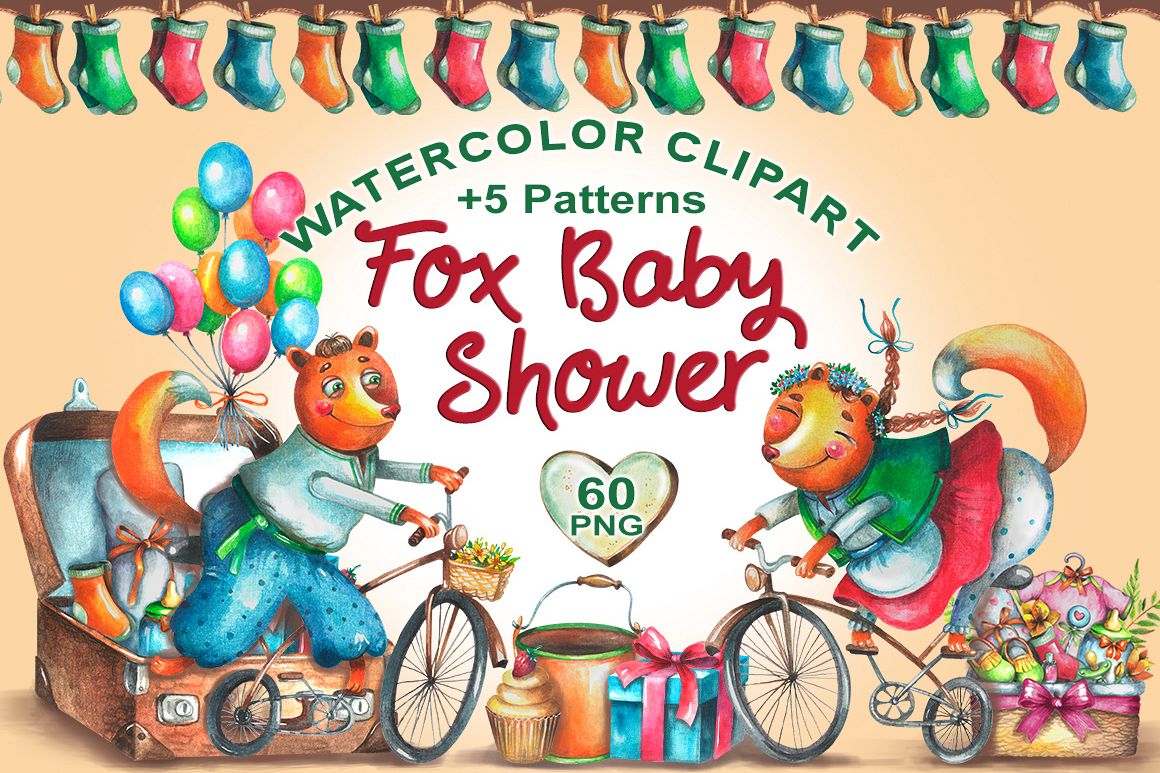 Fox Baby Shower example image 1