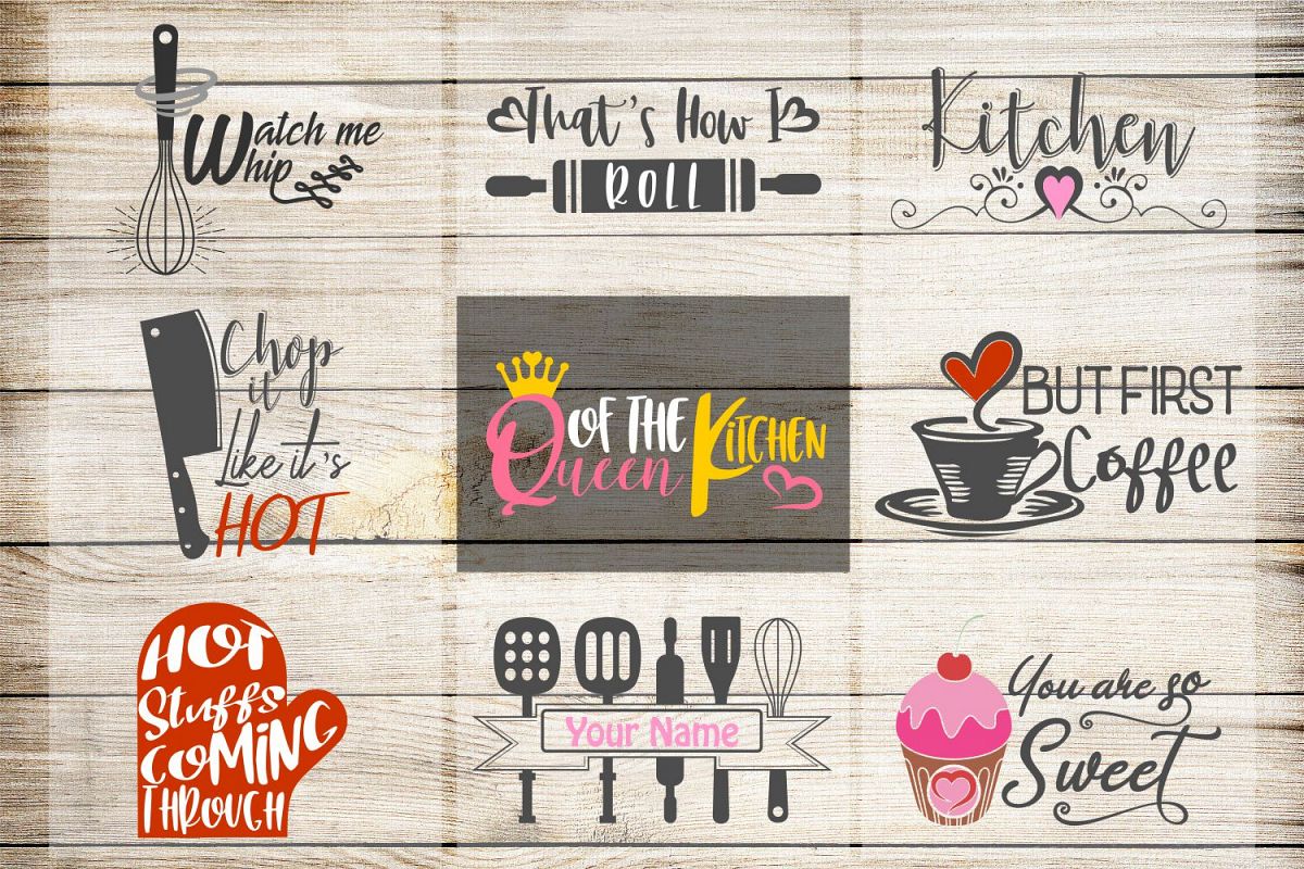 Kitchen Svg Vol2 Kitchen Bundle Kitchen Clipart Kitchen