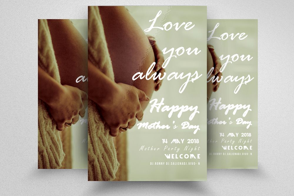 Mothers Day Flyer example image 1