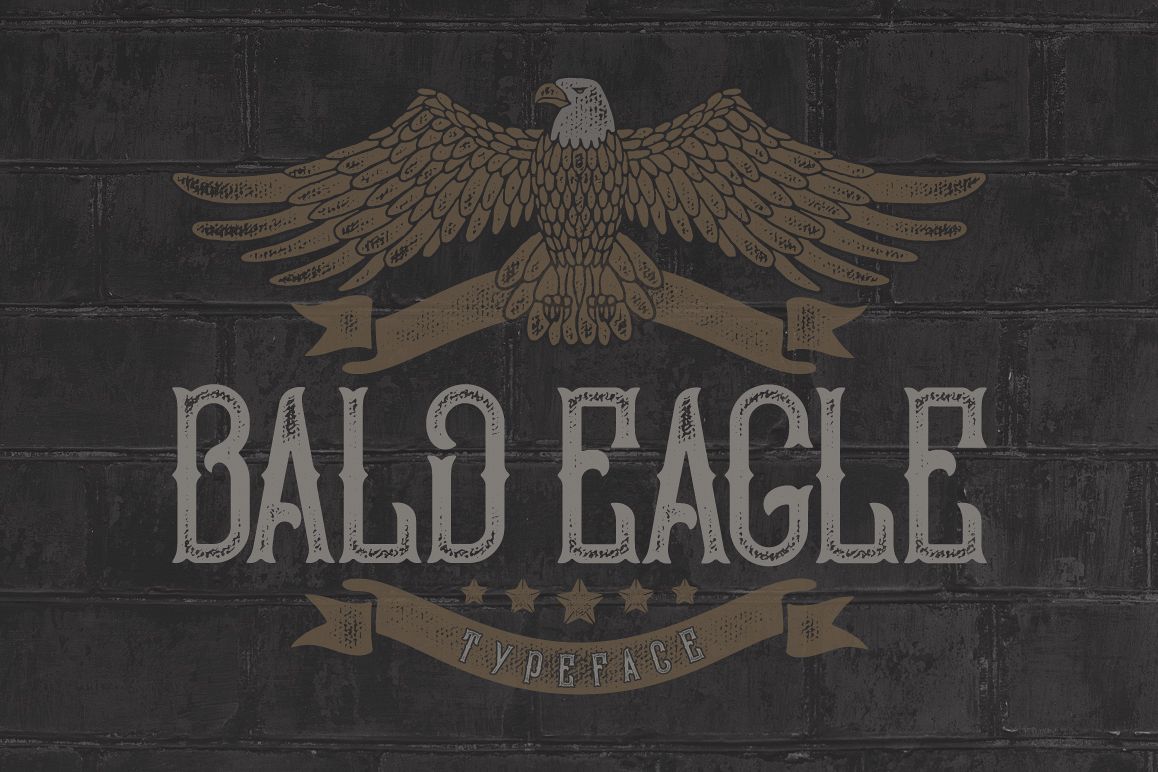 Bald Eagle Typeface example image 1
