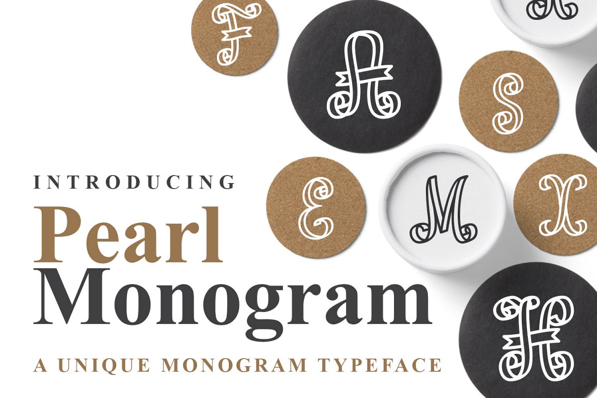 Pearl Monogram example image 1