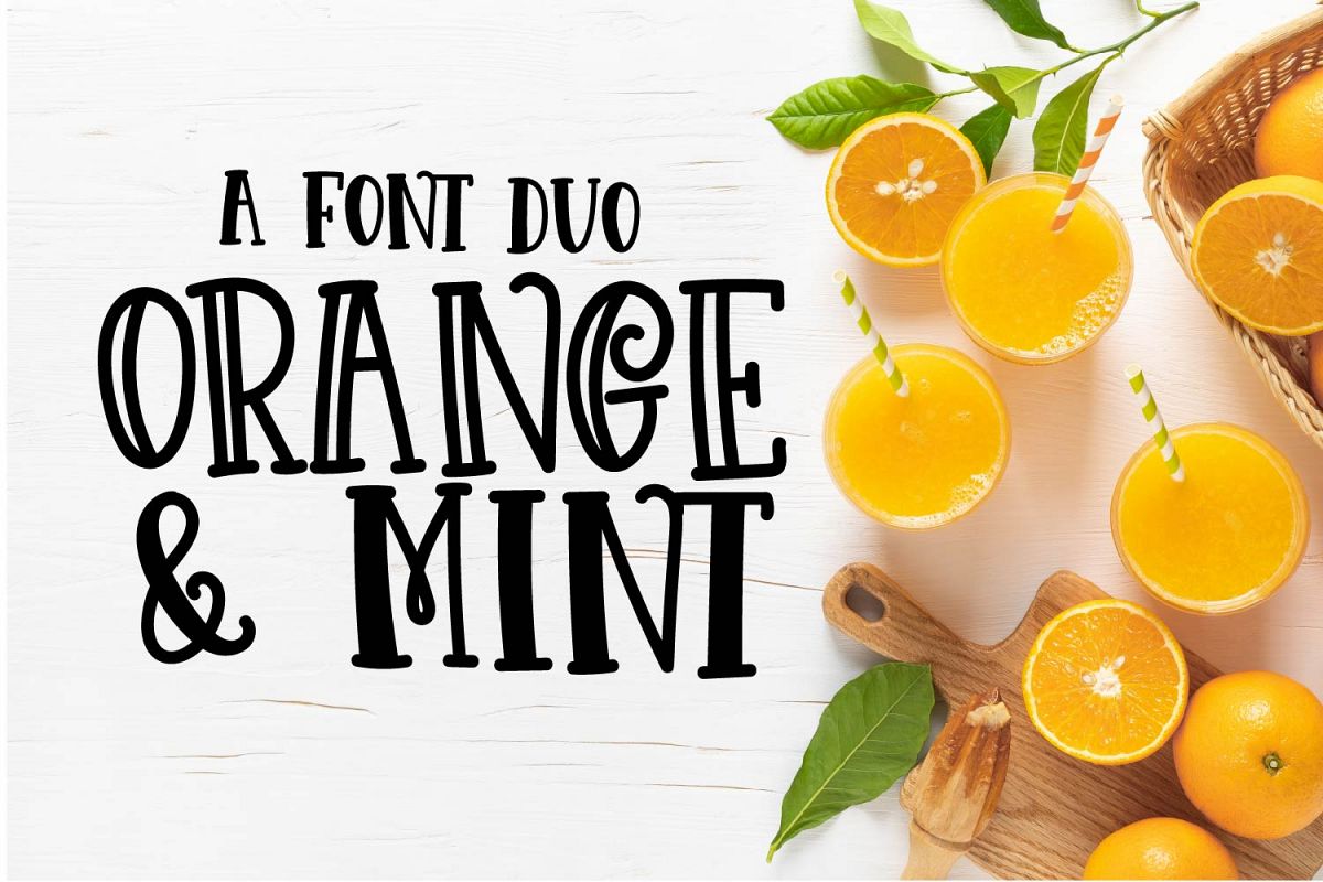 Orange N Mint example image 1