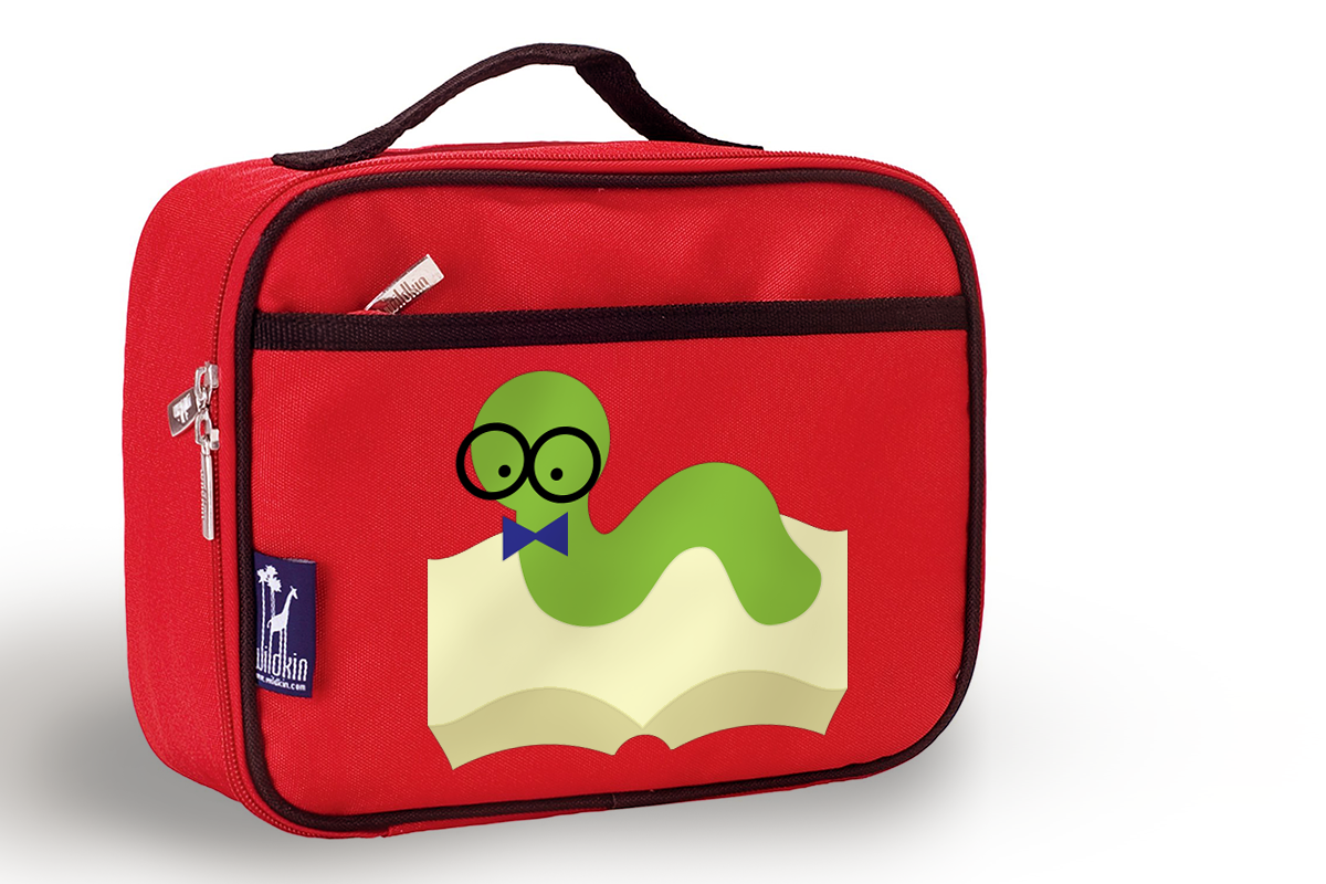 Nerdy Bookworm SVG Design example image 1