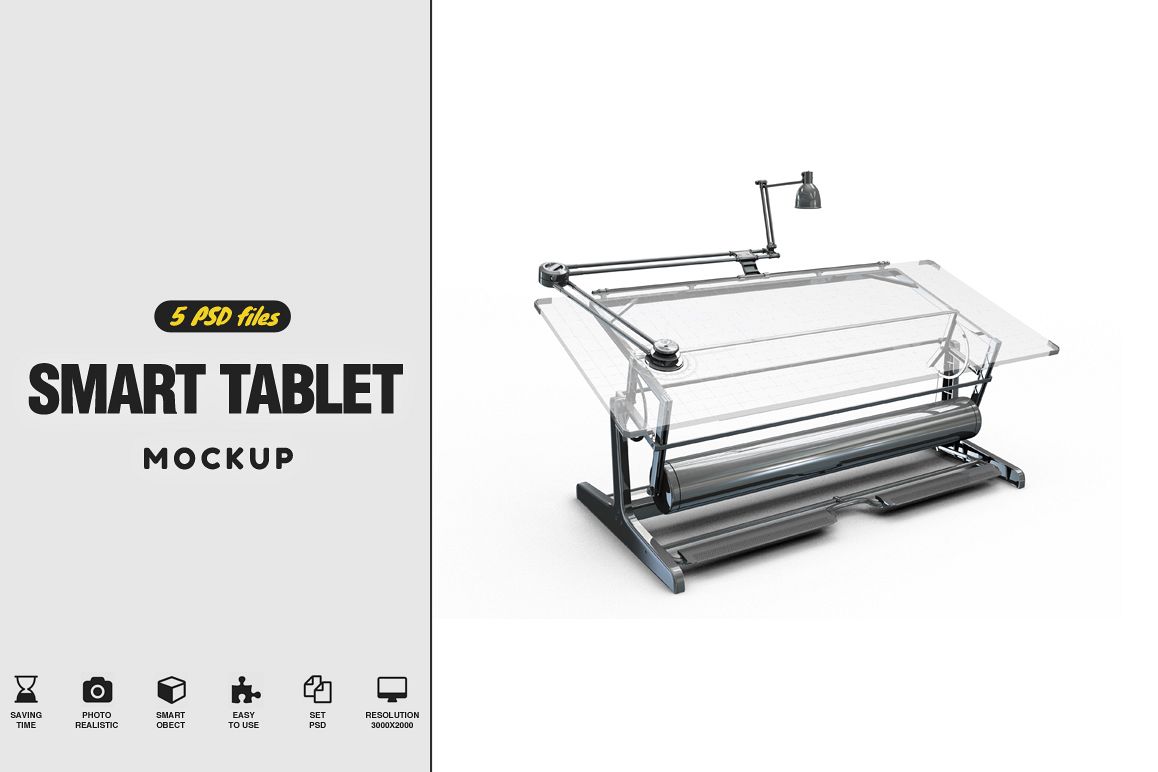 Future Smart Tablet Mockup example image 1