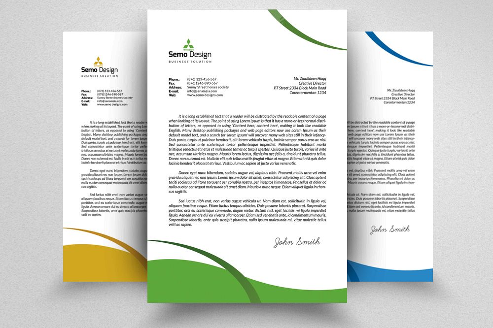 Business Letterhead example image 1