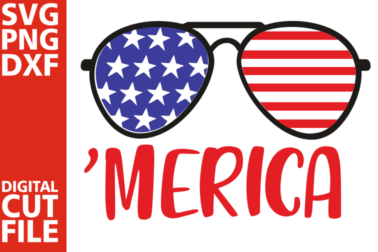 Download Merica svg, Patriotic svg, America, 4th of July vector, USA (355228) | SVGs | Design Bundles