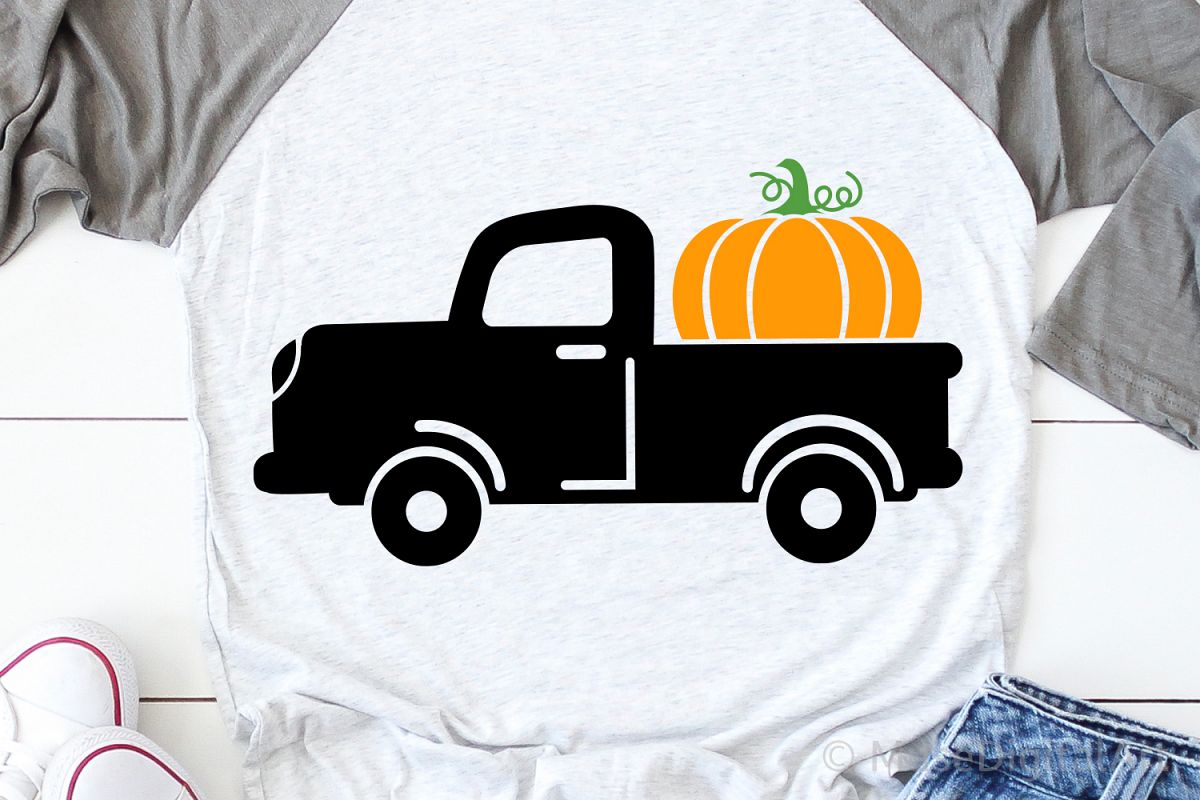 Fall Svg, Pumpkin Truck Svg, Pumpkin Patch Svg, Pumpkins Svg example image 1